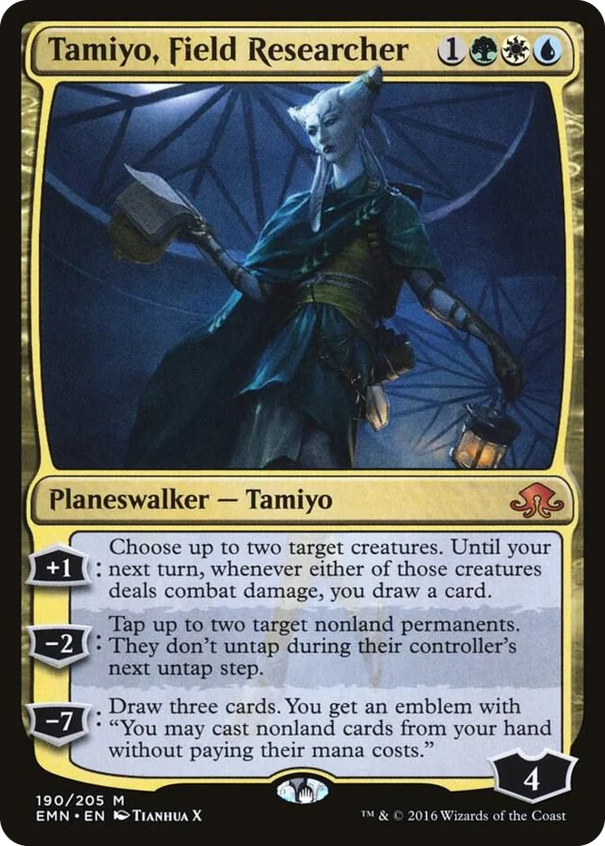 0190 Tamiyo, Field Researcher M Eldritch Moon