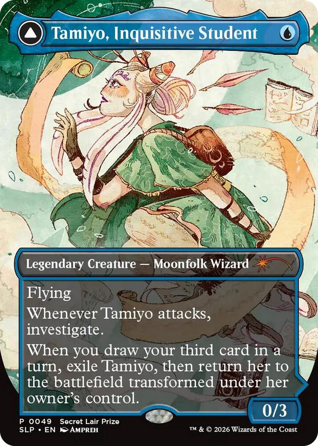 0049 Tamiyo, Inquisitive Student P Secret Lair Showdown