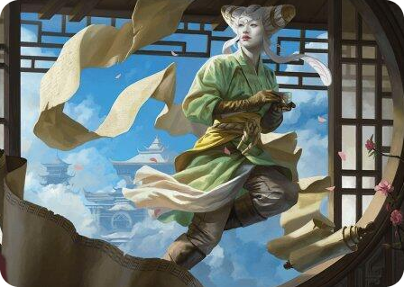 0017 Tamiyo, Inquisitive Student Art Card S Art Series: Modern Horizons 3
