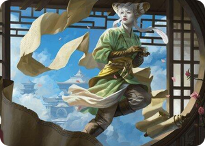 0017 Tamiyo, Inquisitive Student Art Card S Art Series: Modern Horizons 3