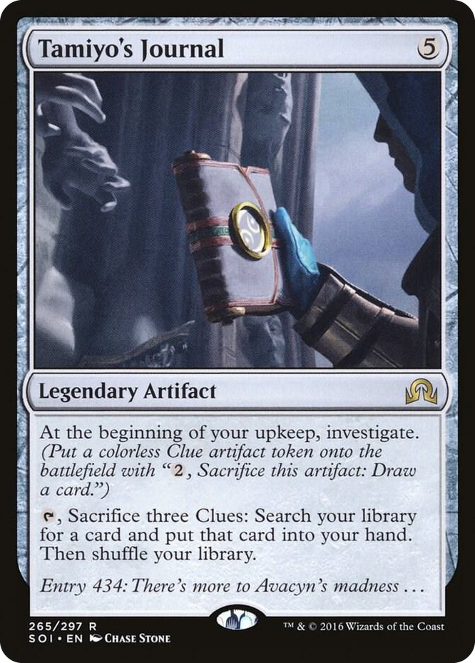 Tamiyo's Journal (Entry 434) #265 R - Shadows over Innistrad Pokemon card