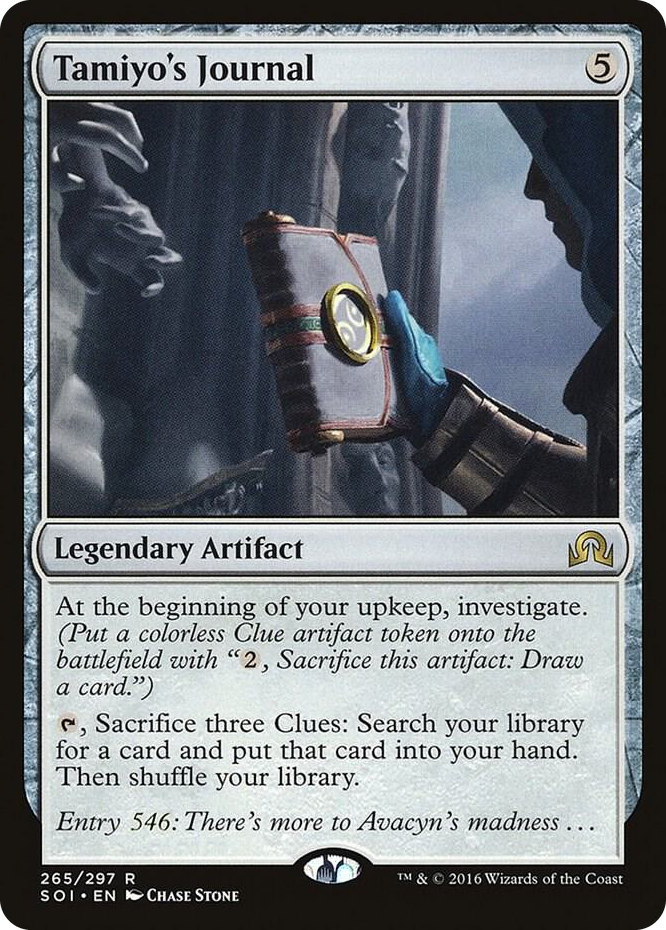 Tamiyo's Journal (Entry 546) #265 R - Shadows over Innistrad Pokemon card