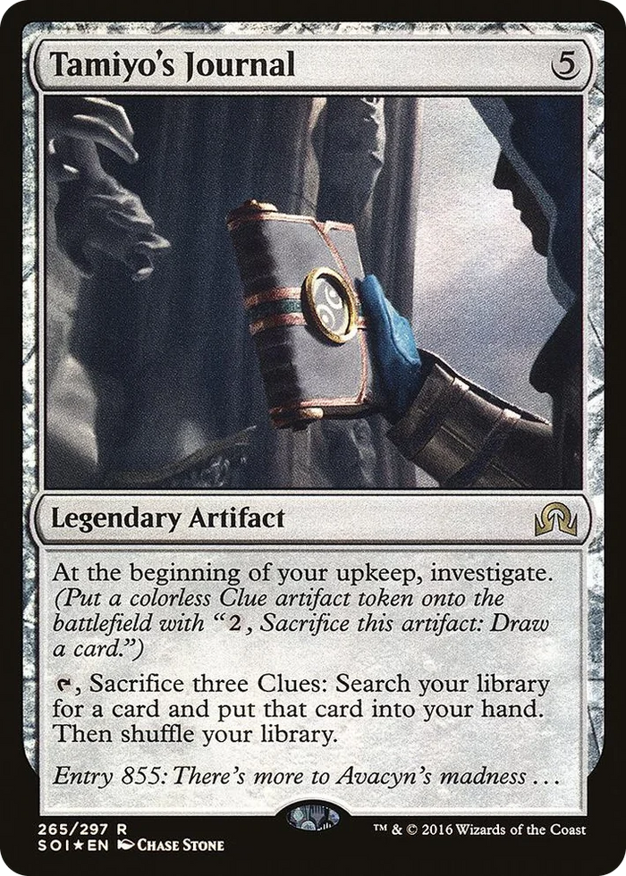 0265 Tamiyo's Journal (Entry 855) R Shadows over Innistrad