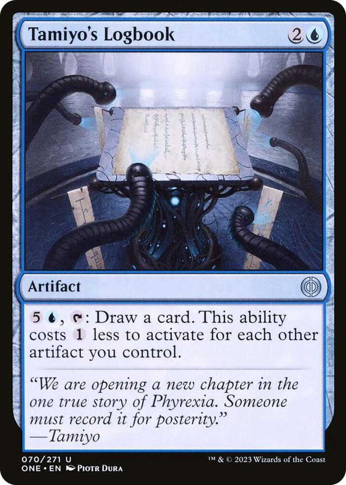 Tamiyo's Logbook #70 U - Phyrexia: All Will Be One Pokemon card