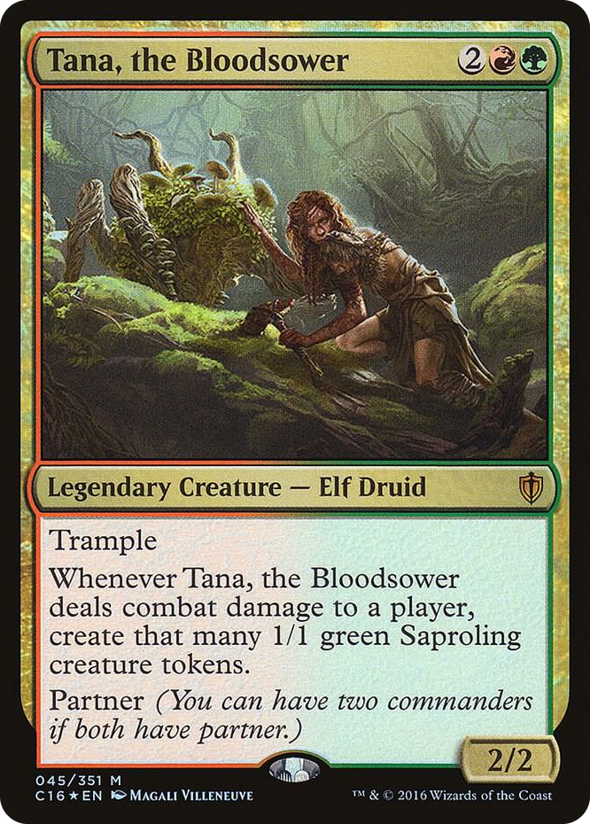 Tana, the Bloodsower #45 M - Commander 2016 Pokemon card