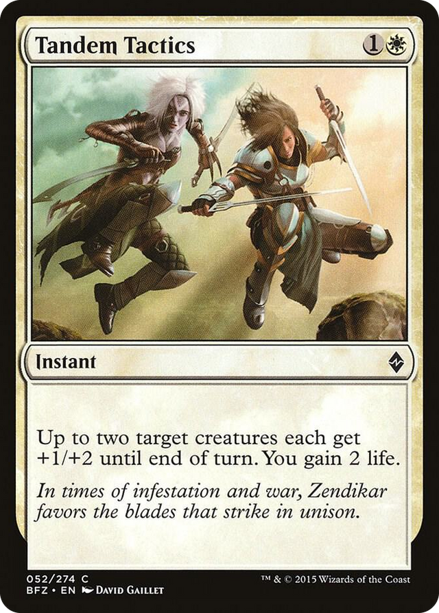 0052 Tandem Tactics C Battle for Zendikar