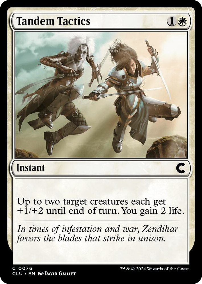 0076 Tandem Tactics C Ravnica: Clue Edition