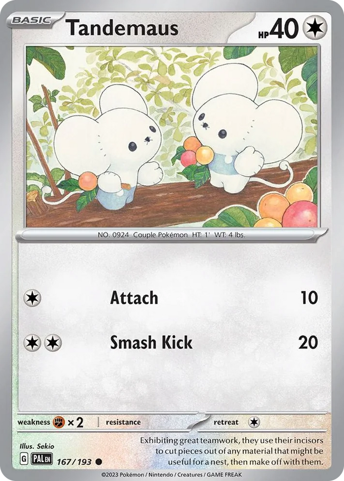 0167 Tandemaus (Cosmos Foil) Promo Miscellaneous Cards & Products