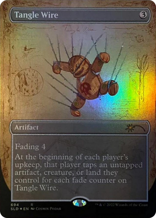 0694 Tangle Wire (Borderless) R Secret Lair Drop Series