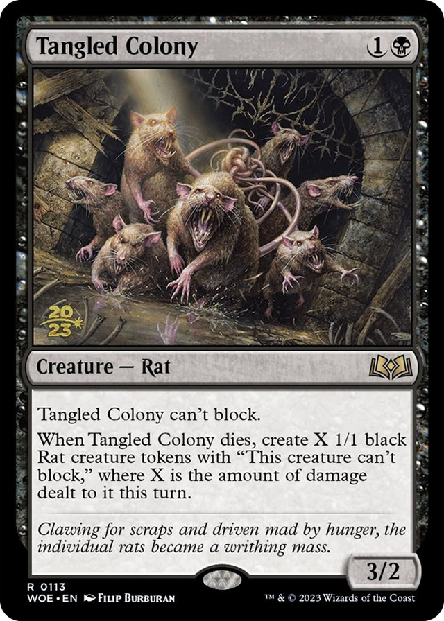 0113 Tangled Colony R Prerelease Cards