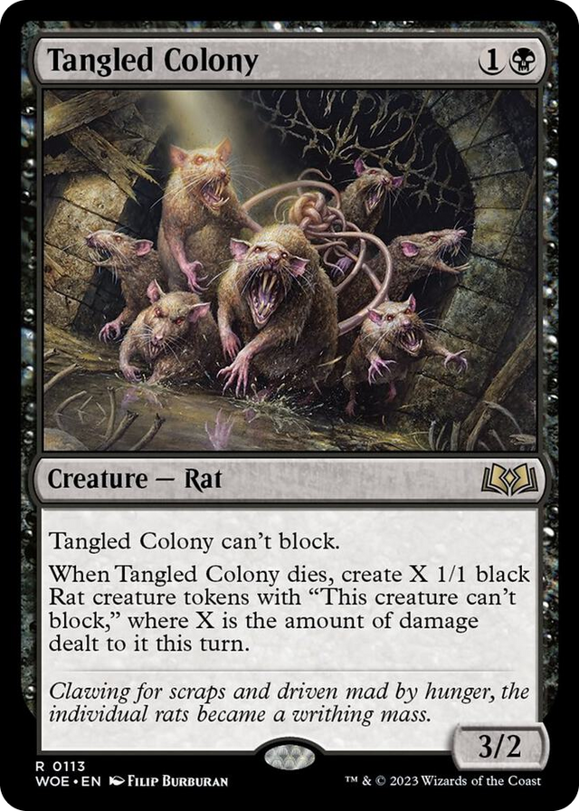 0113 Tangled Colony R Wilds of Eldraine