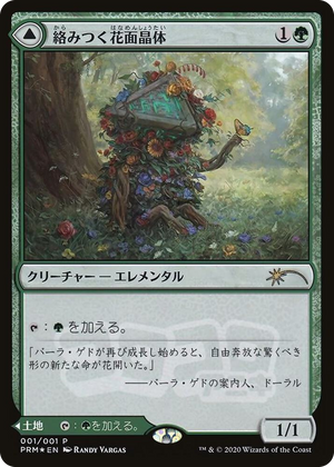0001 Tangled Florahedron (JP Magazine Insert) P Media Promos
