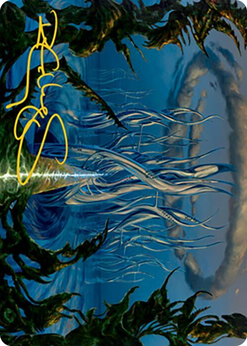 0080 Tanglepool Bridge Art Card (Gold-Stamped Signature) S Art Series: Modern Horizons 2