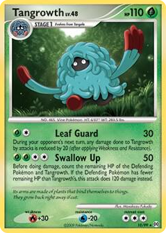 0010 Tangrowth - 10/99 (DPPt Arceus) Rare Deck Exclusives