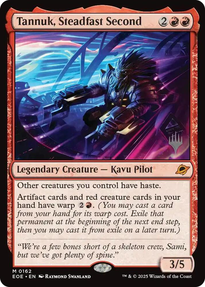 0162 Tannuk, Steadfast Second M Promo Pack: Edge of Eternities