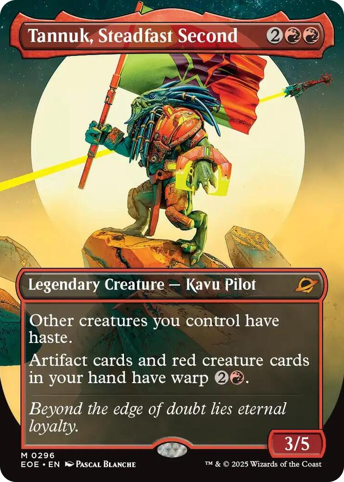0296 Tannuk, Steadfast Second (Borderless) M Edge of Eternities