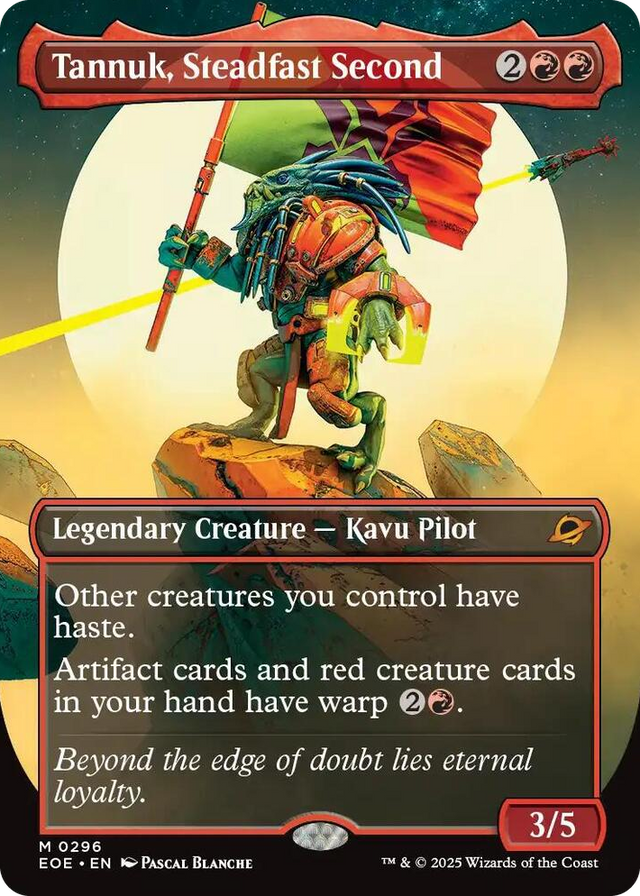 0296 Tannuk, Steadfast Second (Borderless) M Edge of Eternities