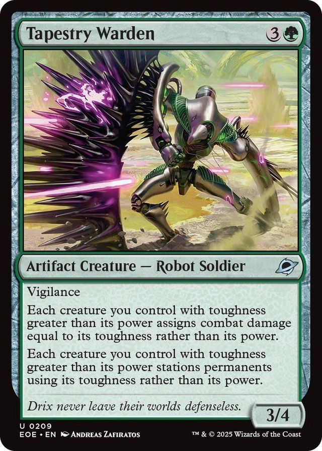 0209 Tapestry Warden U Edge of Eternities