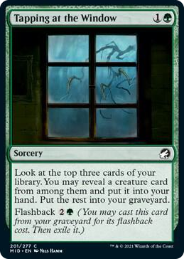 0201 Tapping at the Window C Innistrad: Midnight Hunt