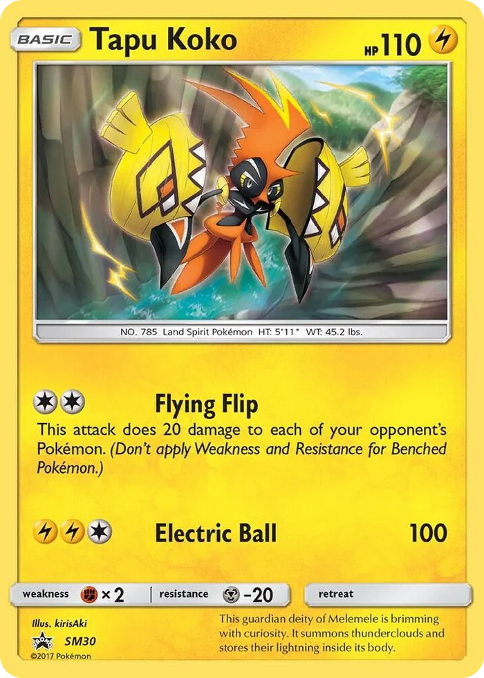 SM030 Tapu Koko - SM30 Promo SM Promos