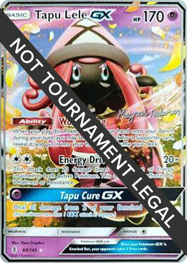 0060 Tapu Lele GX - 2018 (Magnus Pedersen) Ultra Rare World Championship Decks
