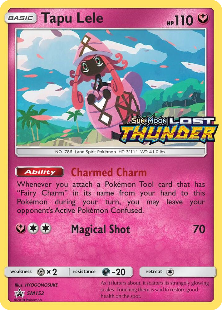 SM152 Tapu Lele - SM152 (Prerelease) Promo SM Promos