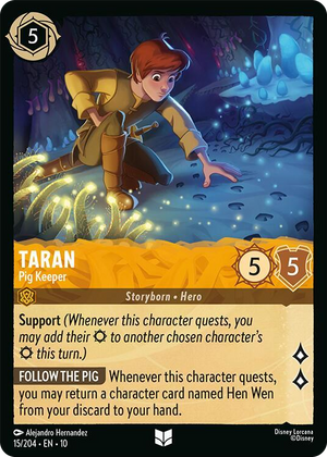 0015 Taran - Pig Keeper Uncommon Whispers in the Well