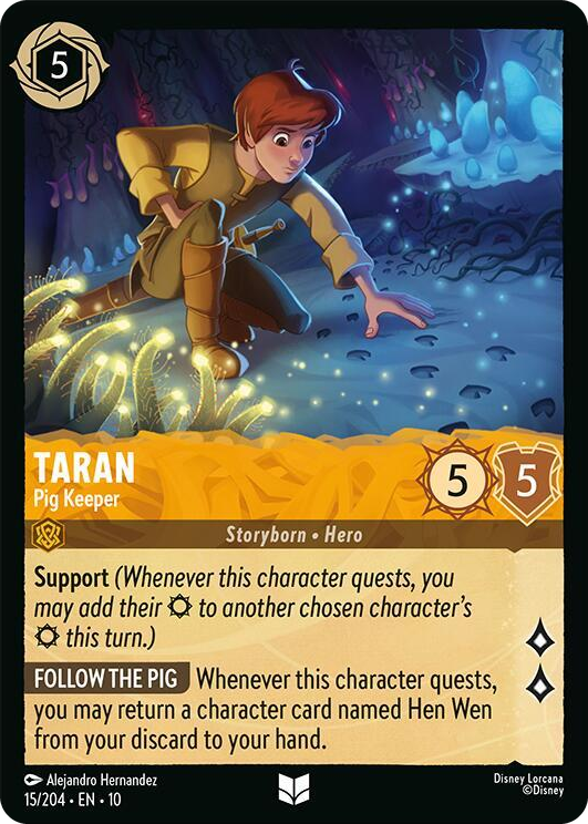 0015 Taran - Pig Keeper Uncommon Whispers in the Well