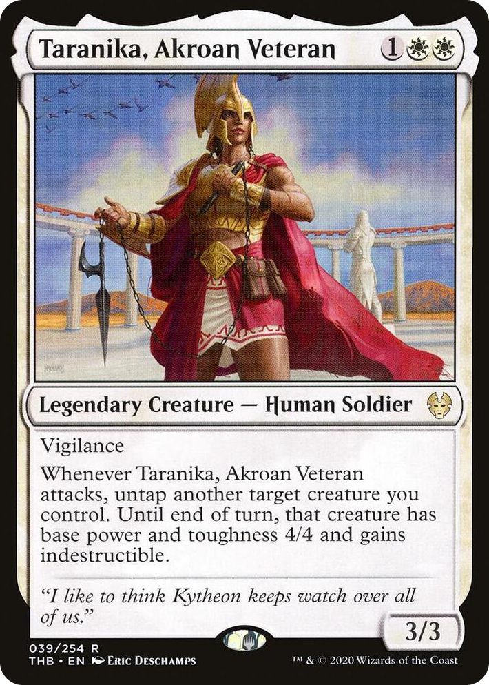 0039 Taranika, Akroan Veteran R Theros Beyond Death