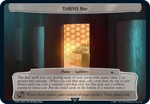 0601 TARDIS Bay T Planechase: Universes Beyond: Doctor Who