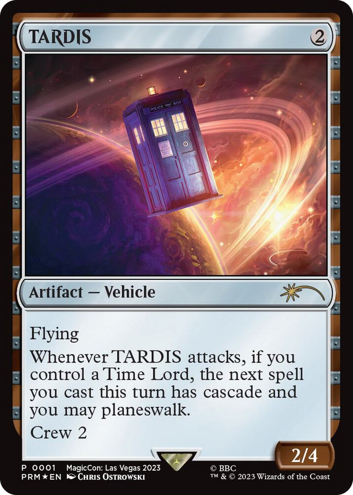 TARDIS (MagicCon: Las Vegas 2023) #1 P - Unique and Miscellaneous Promos Pokemon card