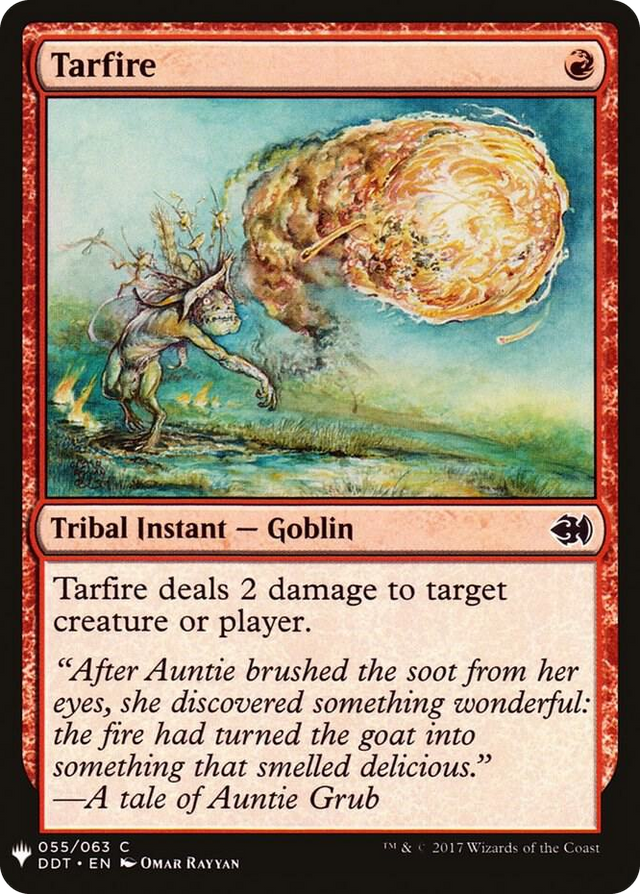 0055 Tarfire C The List Reprints
