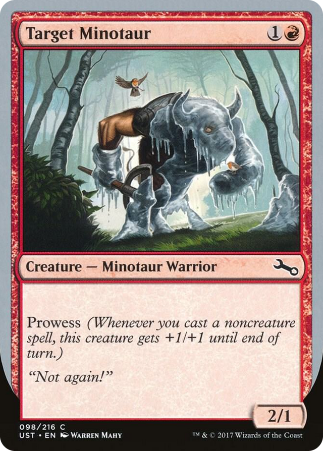 0098 Target Minotaur (A) C Unstable