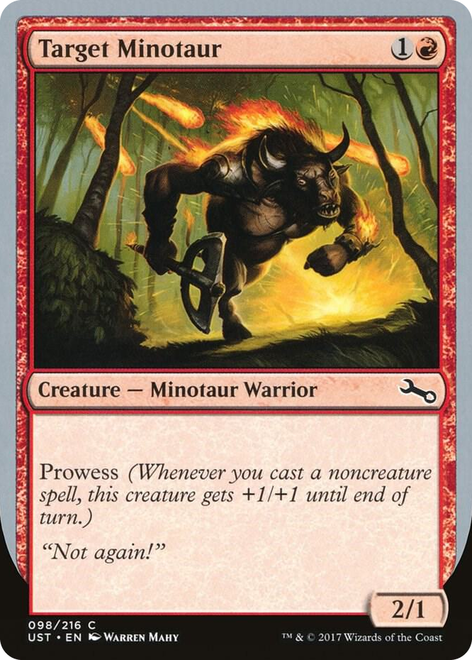 0098 Target Minotaur (C) C Unstable