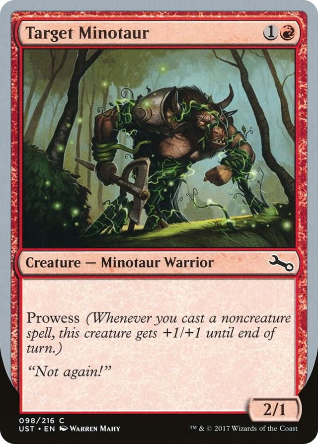 0098 Target Minotaur (D) C Unstable