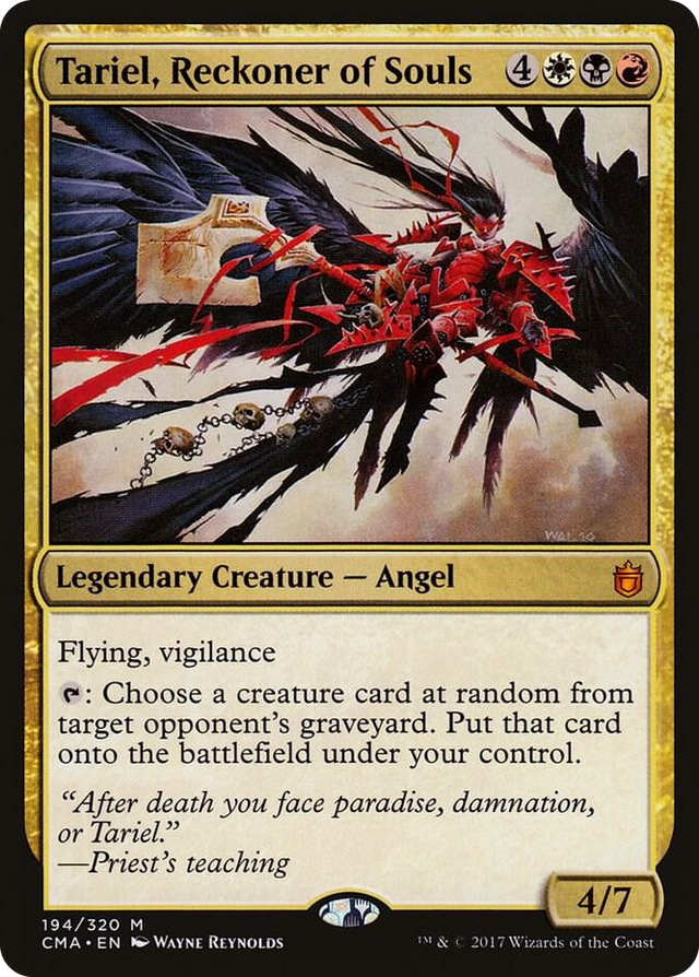 0194 Tariel, Reckoner of Souls M Commander Anthology