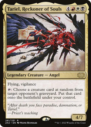 0281 Tariel, Reckoner of Souls R Double Masters 2022