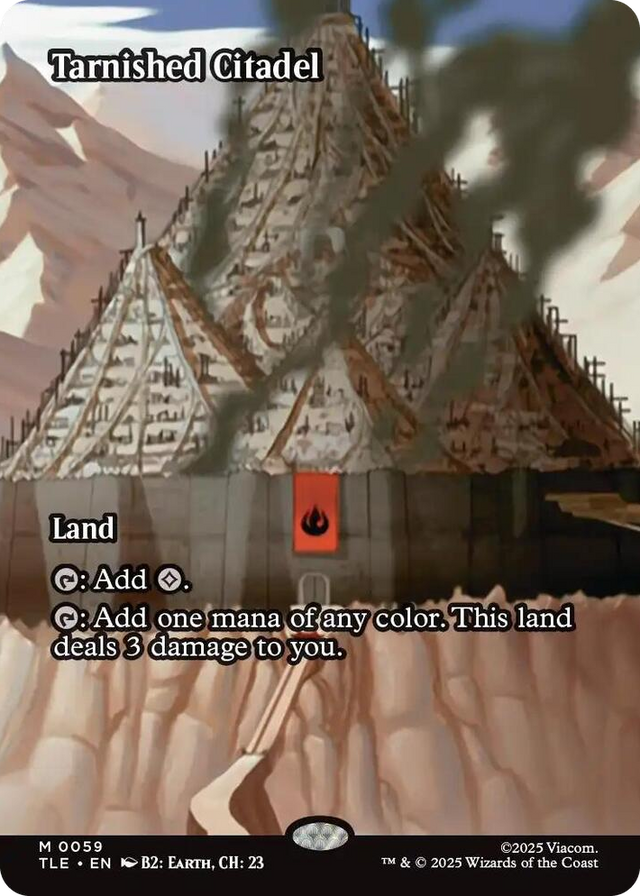 0059 Tarnished Citadel (Borderless) M The Last Airbender: Eternal-Legal