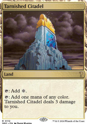 0112 Tarnished Citadel (White Border) R Mystery Booster 2