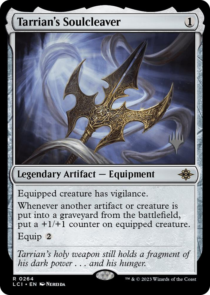Tarrian's Soulcleaver #264 R - Promo Pack: The Lost Caverns of Ixalan Pokemon card