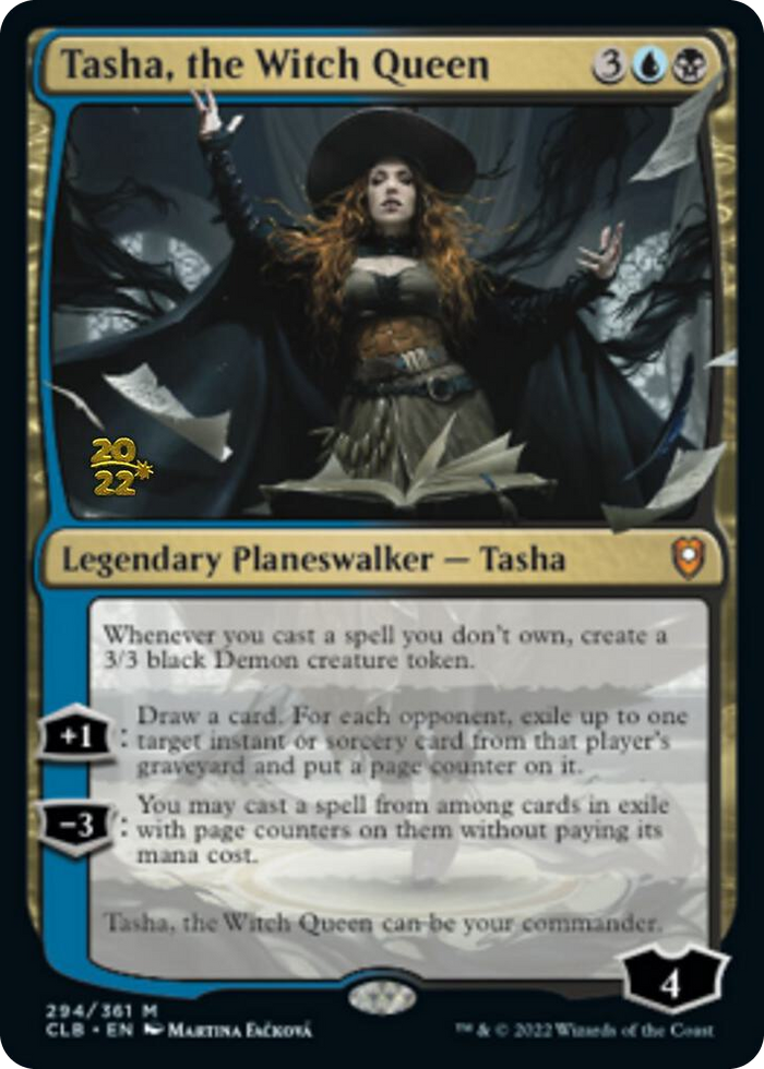 Tasha, the Witch Queen #294 M - Prerelease Cards Pokemon card