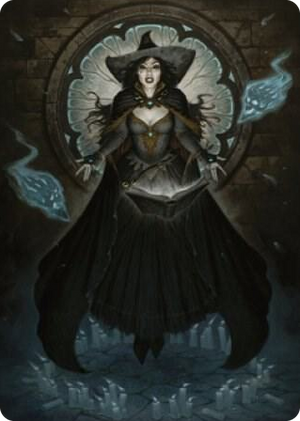 0076 Tasha, the Witch Queen Art Card (76/81) S Art Series: Commander Legends: Battle for Baldur's Gate