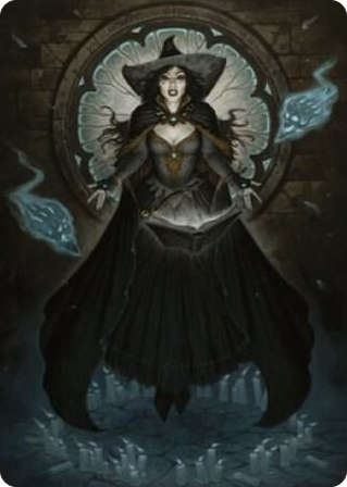 0076 Tasha, the Witch Queen Art Card (76/81) S Art Series: Commander Legends: Battle for Baldur's Gate