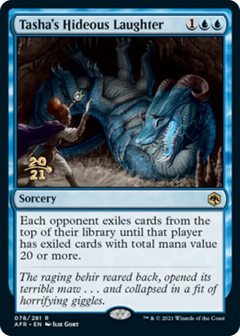 Tasha's Hideous Laughter #78 R - Prerelease Cards Pokemon card