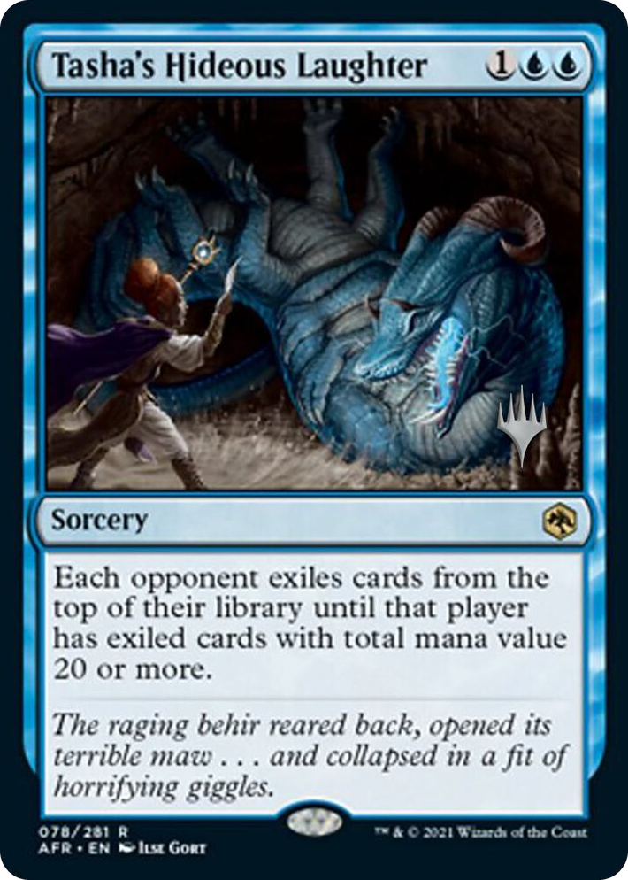 0078 Tasha's Hideous Laughter R Promo Pack: Adventures in the Forgotten Realms