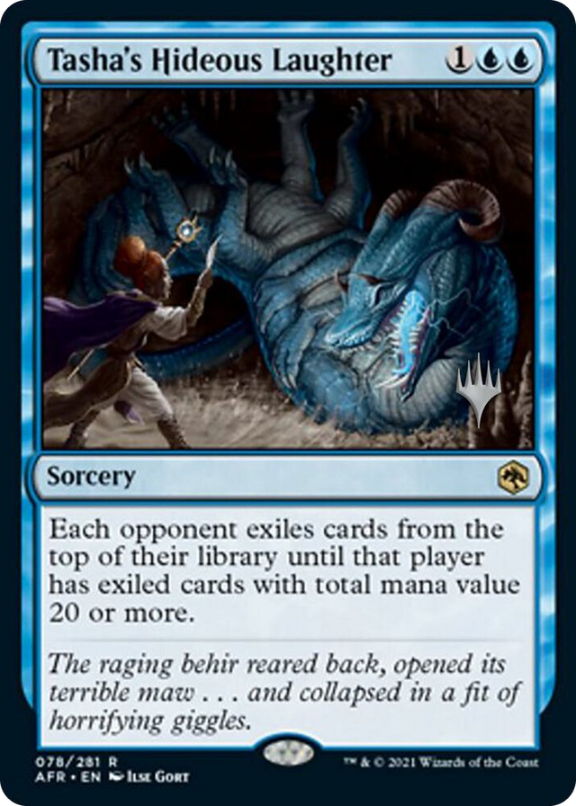 0078 Tasha's Hideous Laughter R Promo Pack: Adventures in the Forgotten Realms