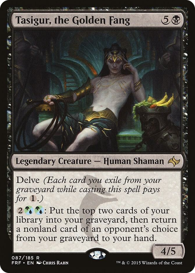 0087 Tasigur, the Golden Fang R Fate Reforged