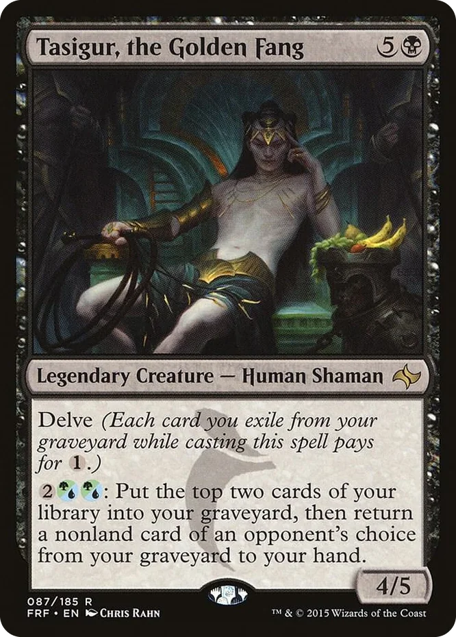0087 Tasigur, the Golden Fang R Fate Reforged