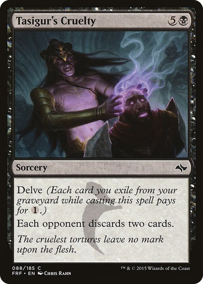 0088 Tasigur's Cruelty C Fate Reforged