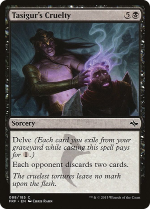 0088 Tasigur's Cruelty C Fate Reforged